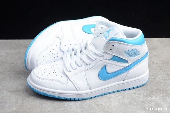 1 BQ6472-114  Air  Jordan Mid UNC BQ6472-114 (W) 0403